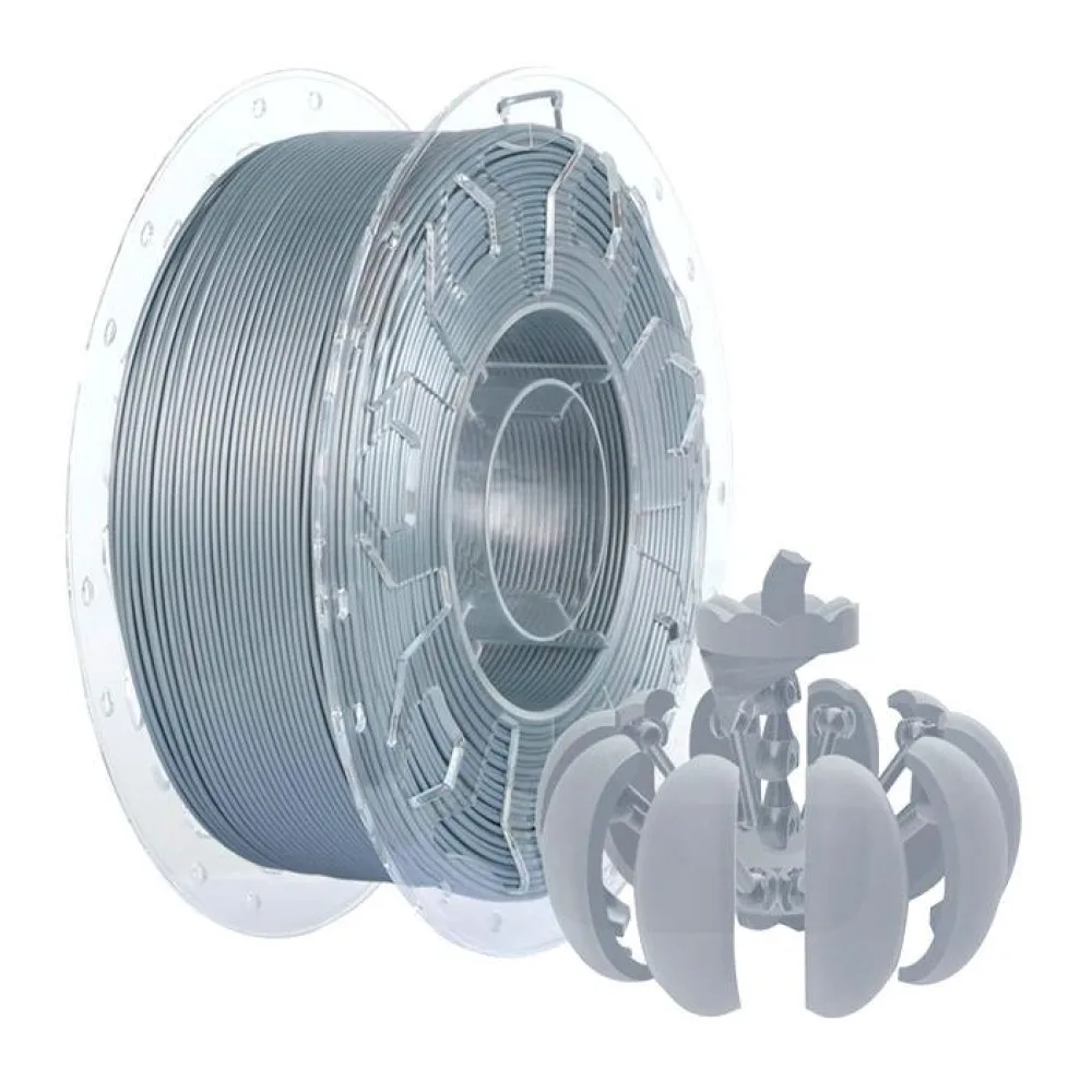 Filamento Cr-pla Plateado para Impresión 3D 1KG Creality