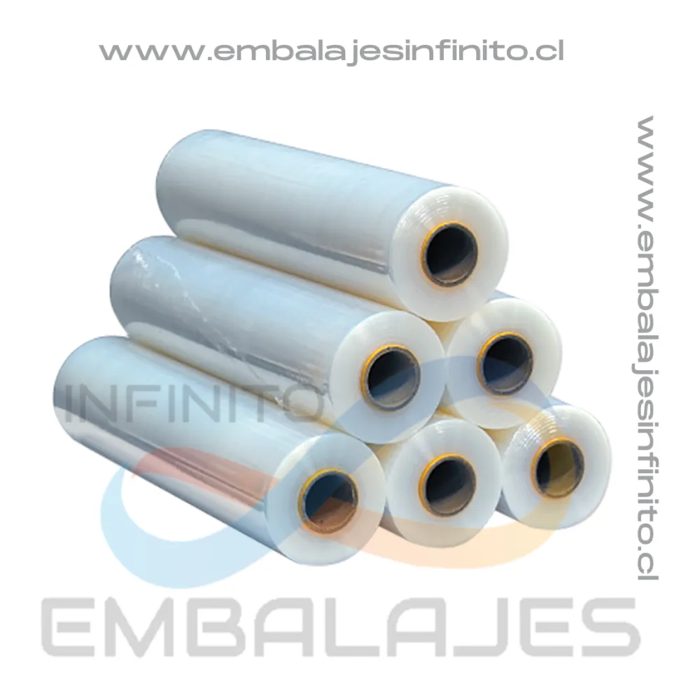 Film Stretch Maxi Transparente 2 Kg Neto Caja 6 Unidades