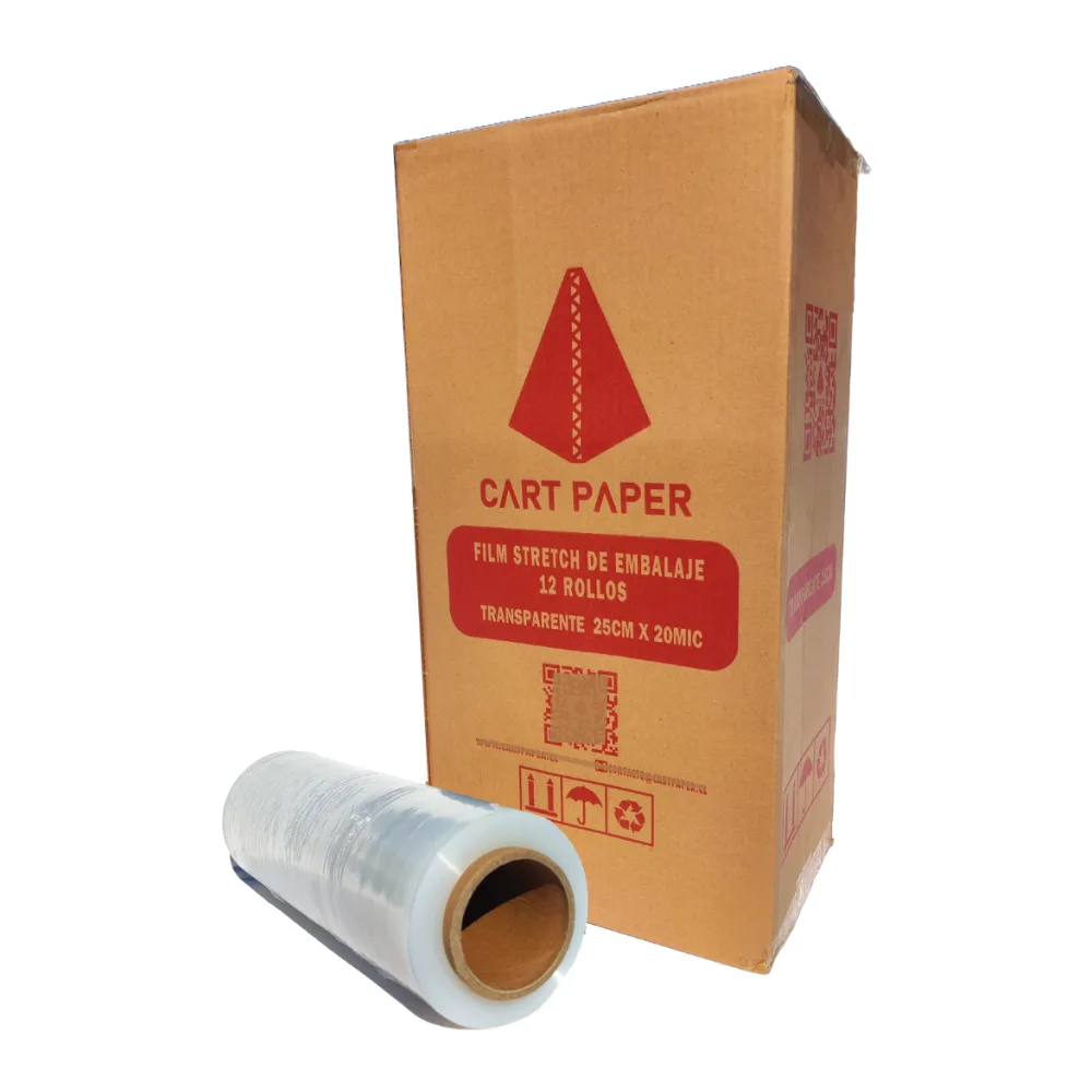 Film Stretch Transparente 250M X 25CM