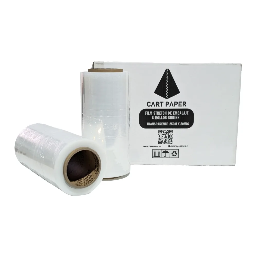 Film Stretch Transparente 500M X 25CM