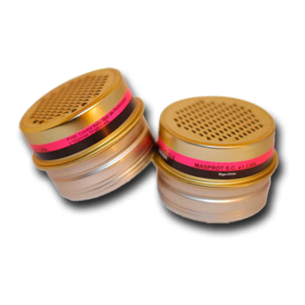 Filtro Vapores Orgánicos y P100, MVO/MHE-2
