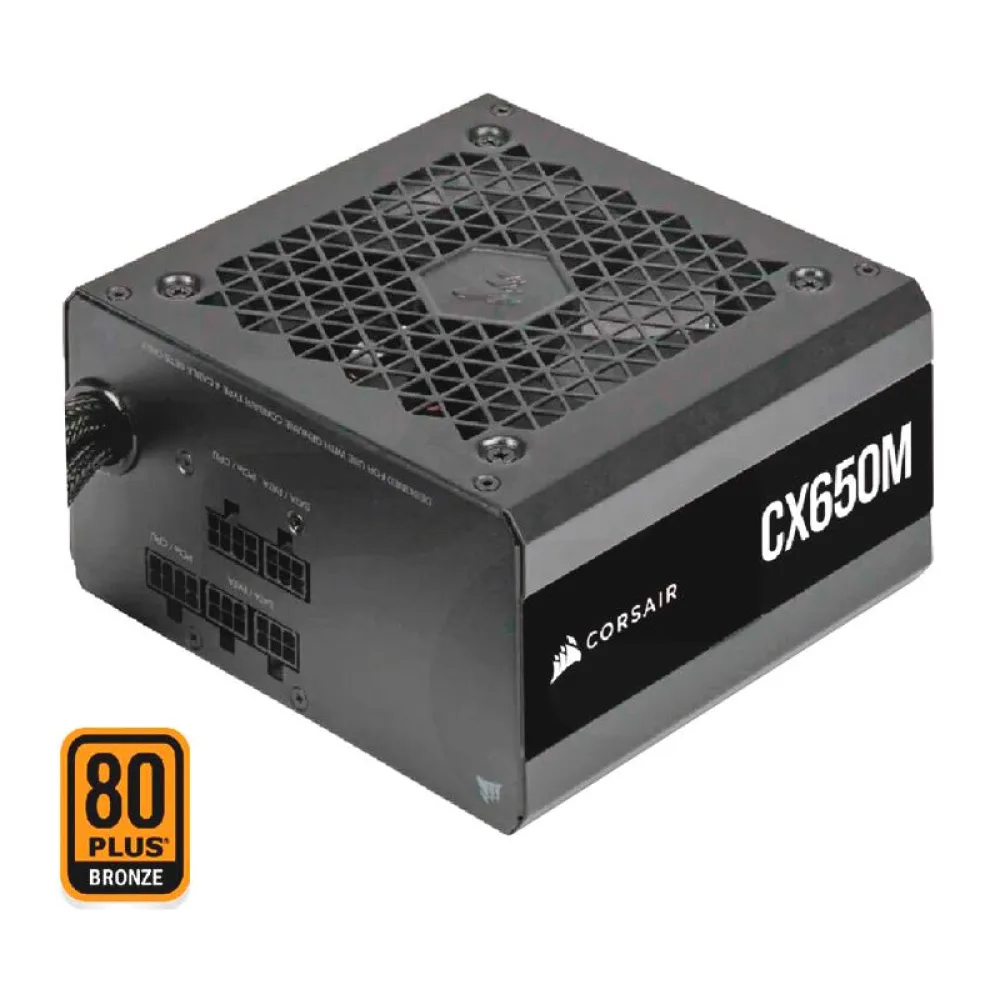 Fuente de Poder 650W 80PLUS Bronze CX650M Corsair