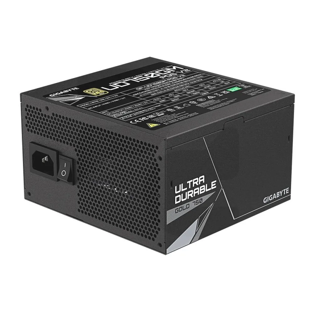 Fuente de Poder 750W 80 Plus Gold Full Modular V2 Gigabyte