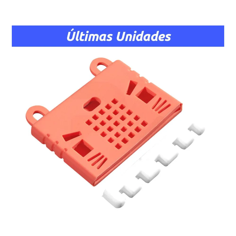 Funda Silicona Kittenbot Roja para Micro:bit Pcf Oem
