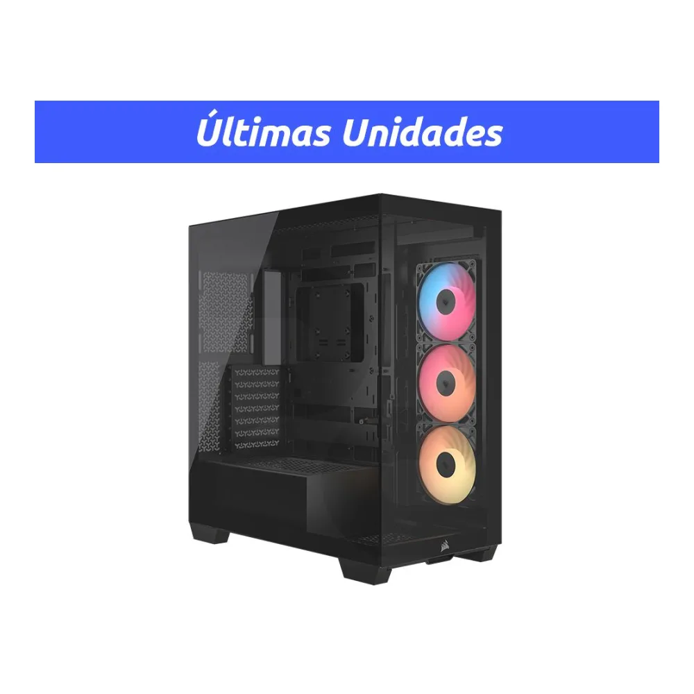 Gabinete Atx 3500X Rs-r Argb Negro Corsair