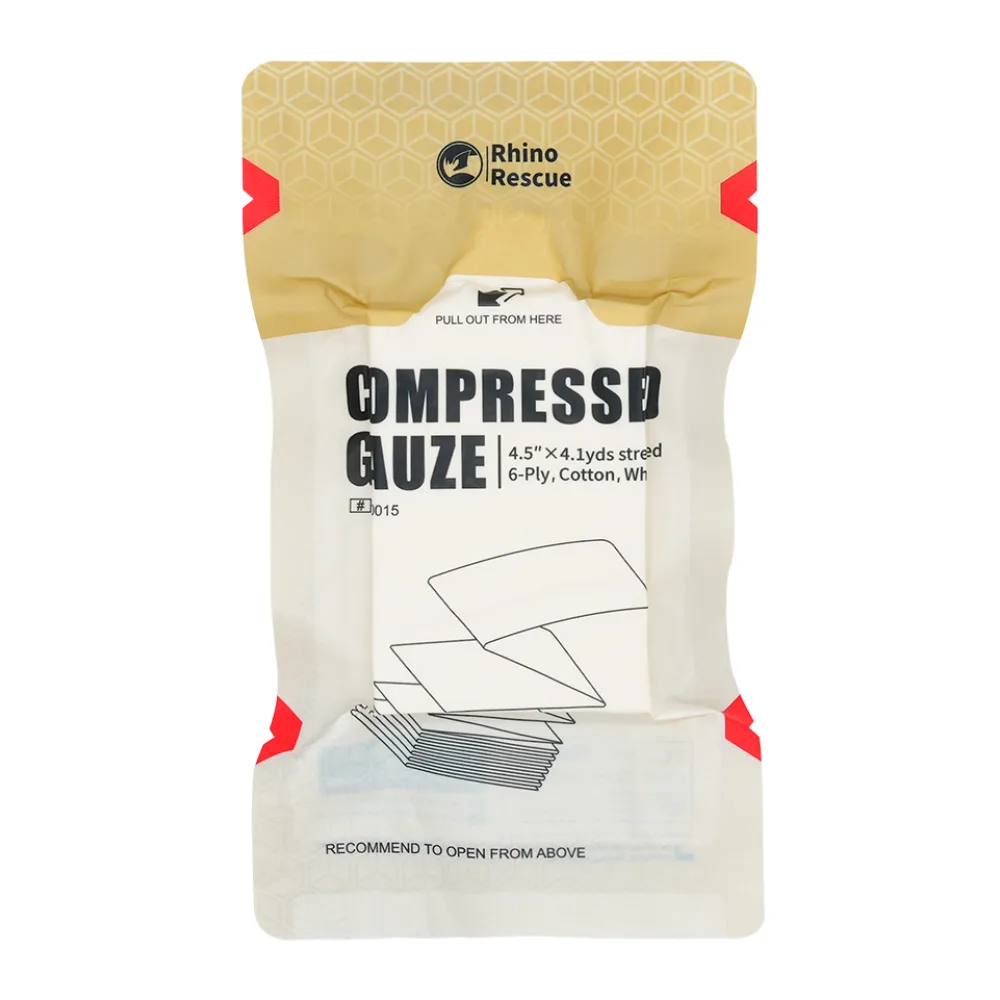 Gasa Comprimida Quick Response Rhino Rescue