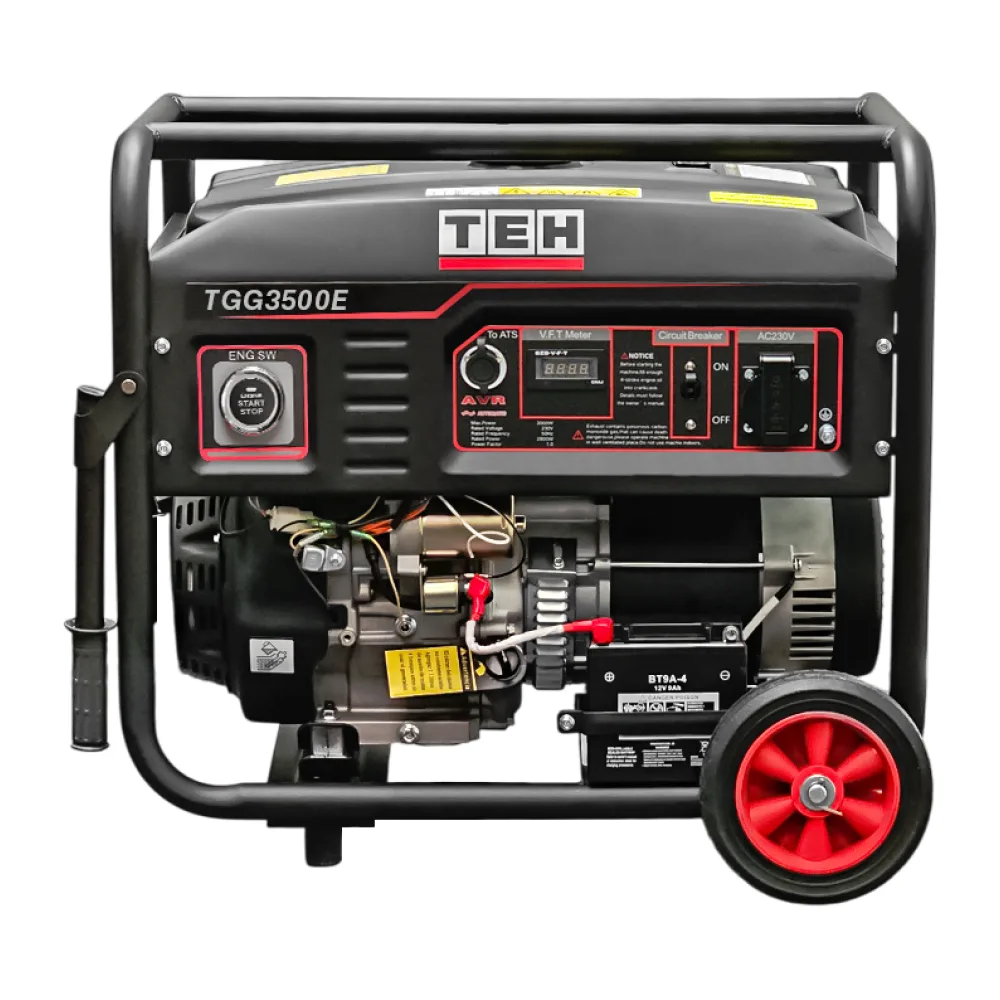 Generador a Gasolina 3.0 Kw Partida Eléctrica Conexión Ats Tehtools