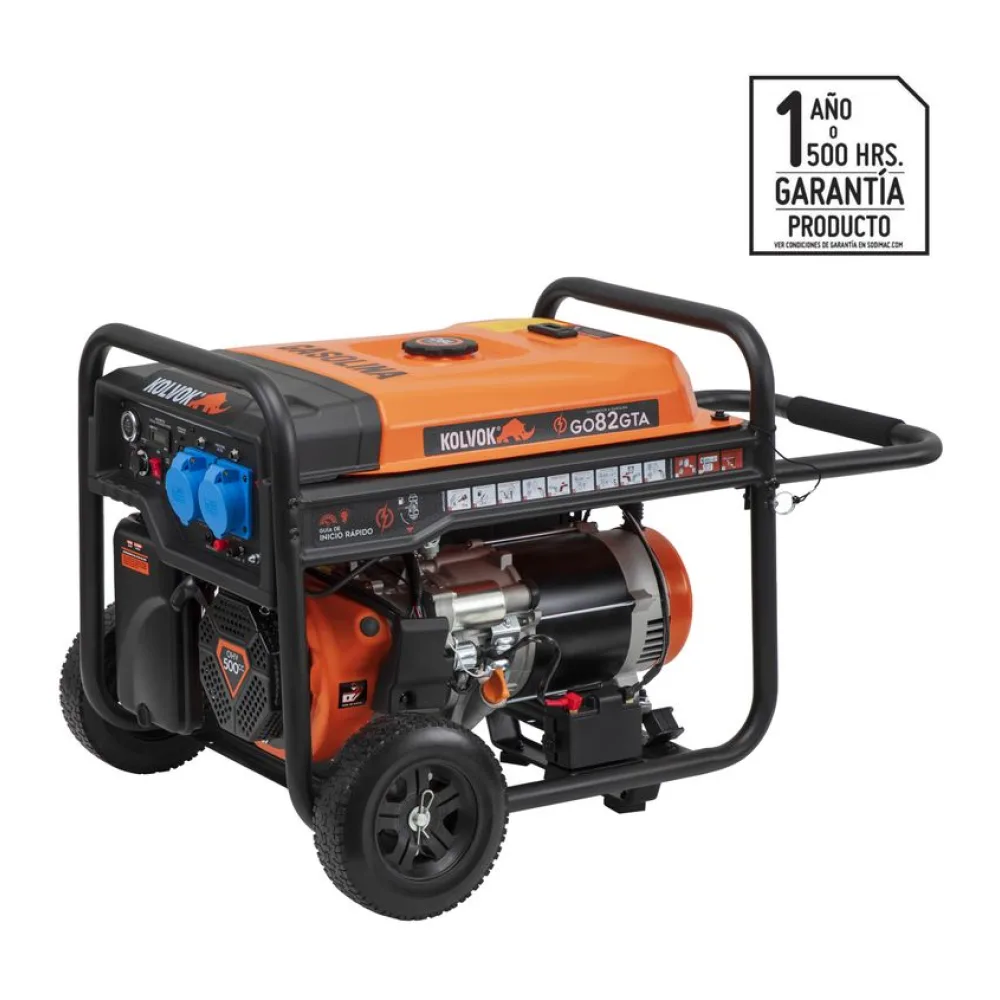 Generador Eléctrico a Gasolina Partida Eléctrica 8500 W 28 L Kolvok