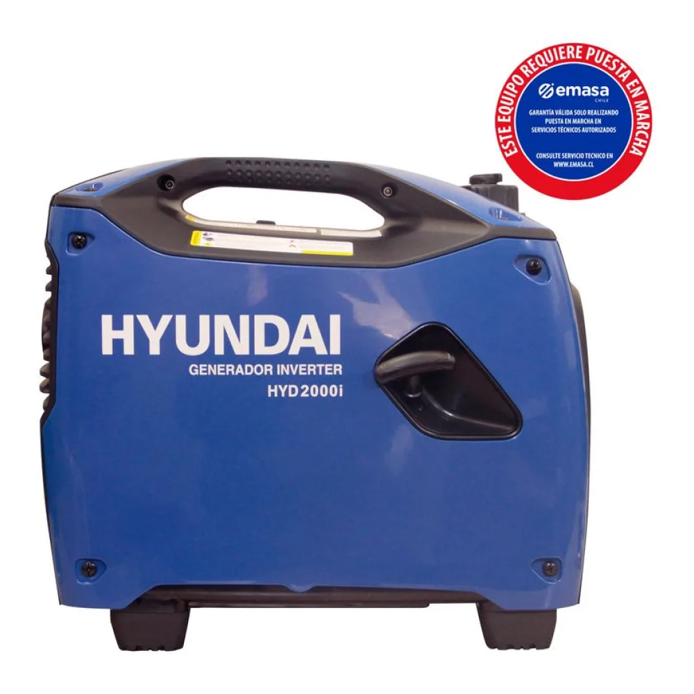 Generador Eléctrico a Partida Manual 2000 W 4.5 L Hyundai