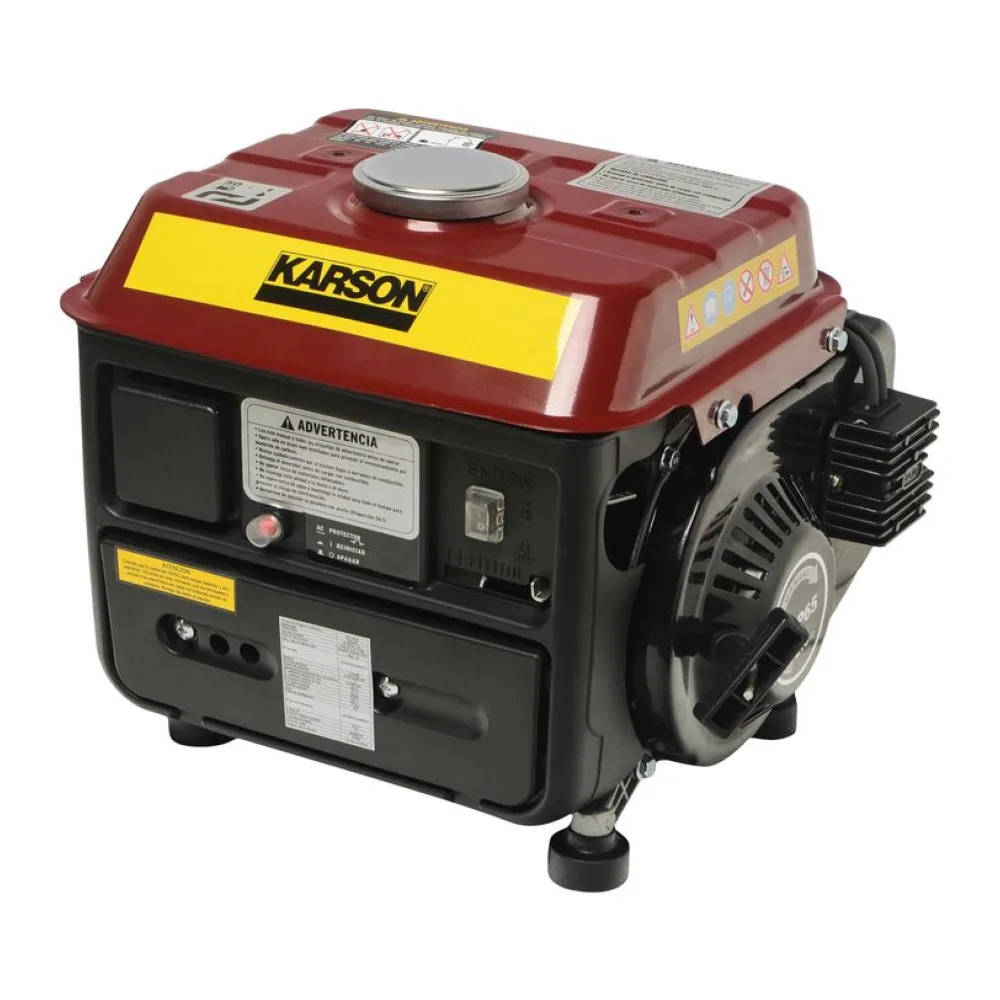Generador Eléctrico Gasolina Manual 720 W 4.3 L Karson