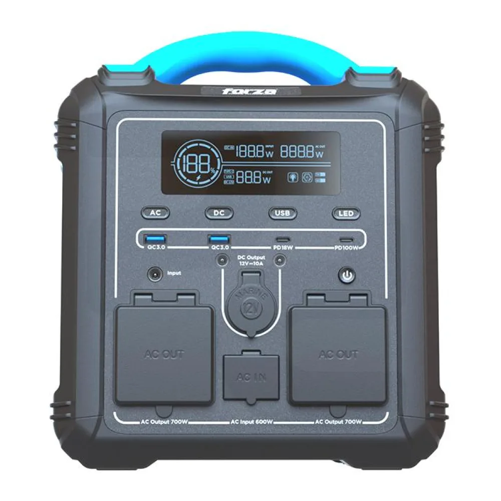 Generador Eléctrico Portátil Titan 700W Forza