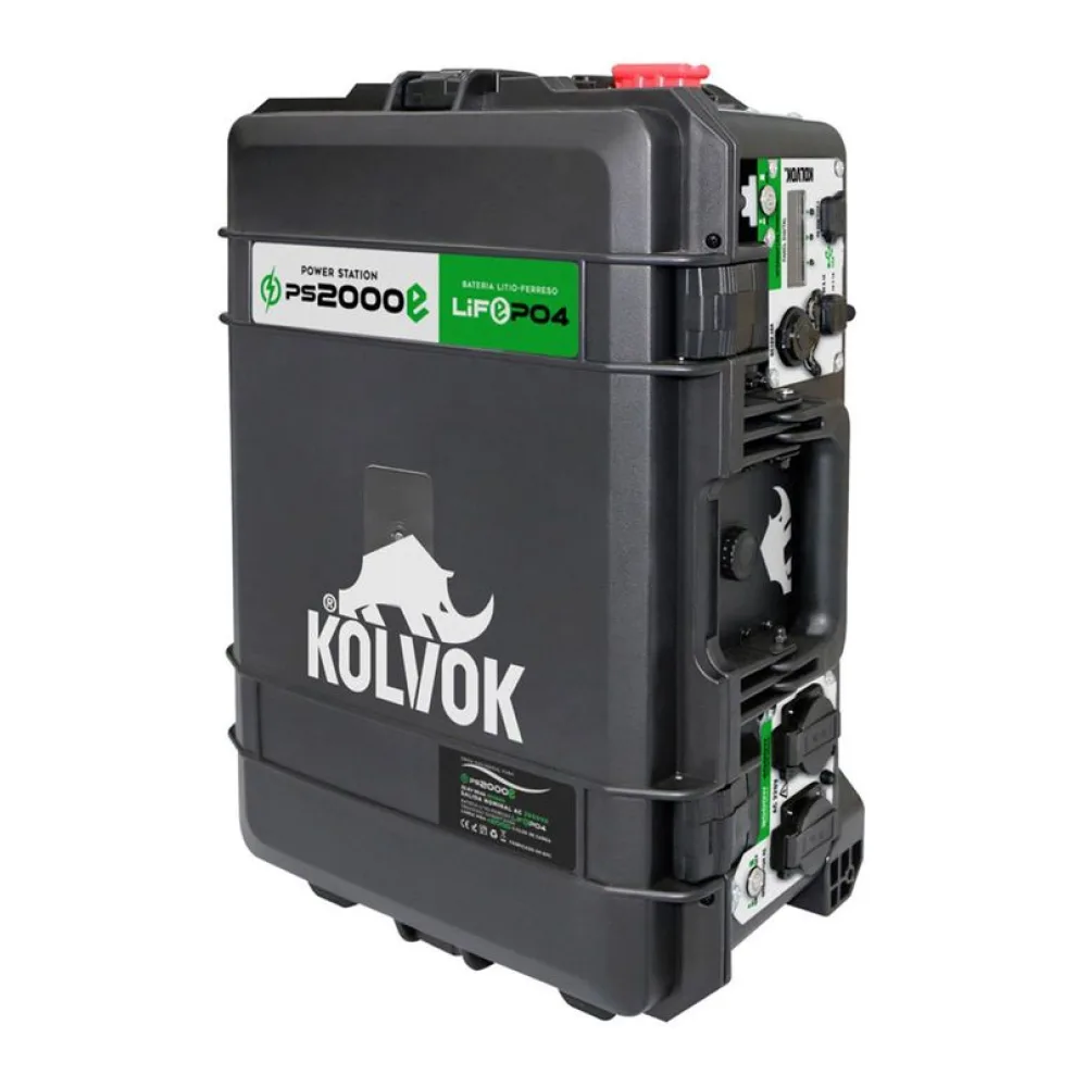 Generador Eléctrico Solar Portátil 2.000W Kolvok