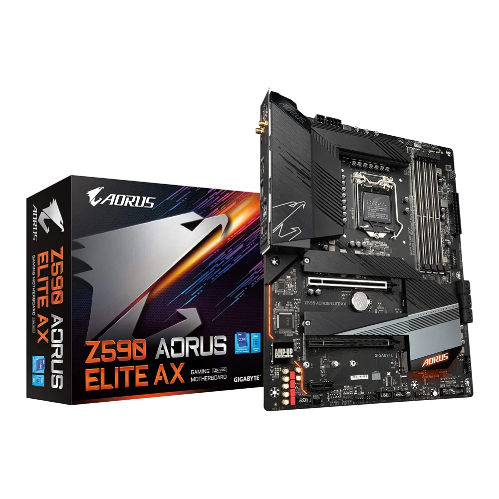 Gigabyte Tarjeta Madre Aorus Elite LGA1200 Atx 11TH Gen Z590AORUSELITEAX