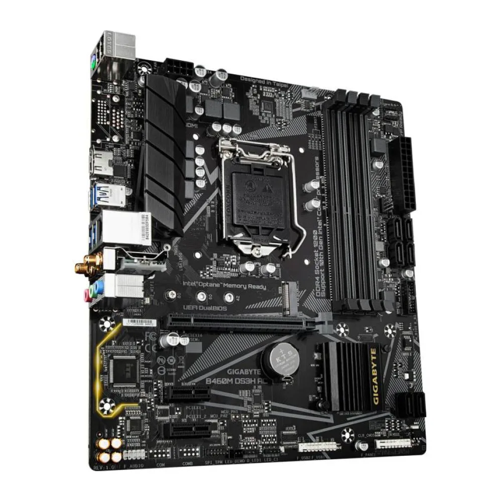 Gigabyte Tarjeta Madre Atx LGA1200 Socket B460MDS3H