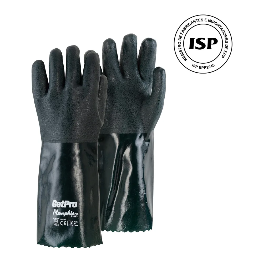 Guante Getpro Memphis Pvc Verde 14