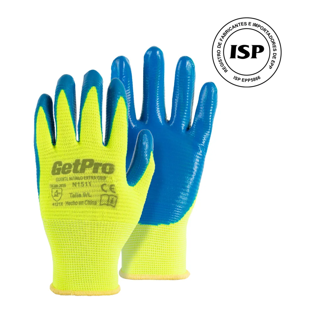 Guante Getpro Nitrilo Extra Grip