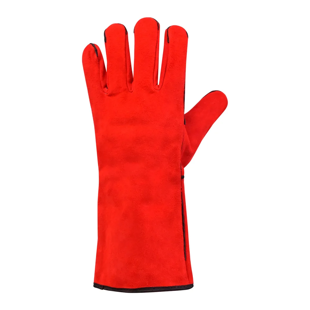 Guante Soldador Rojo Certificado Getpro