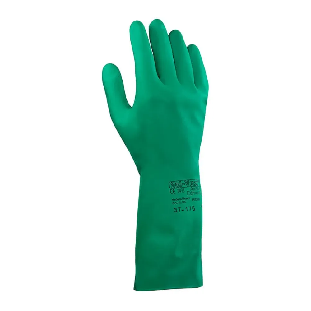 Guante Solvex Flocado Ansell 37-175