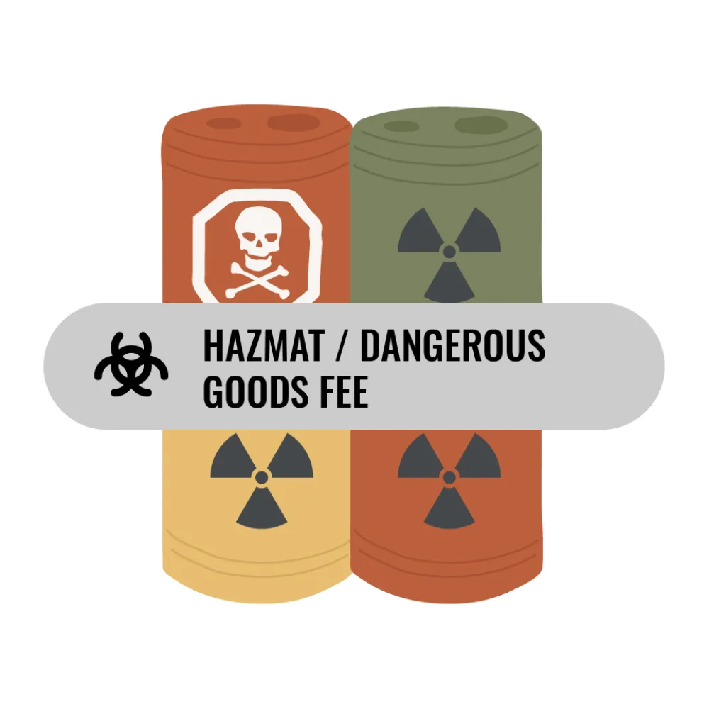 Hazmat/dangerous Goods Fee Start Fire