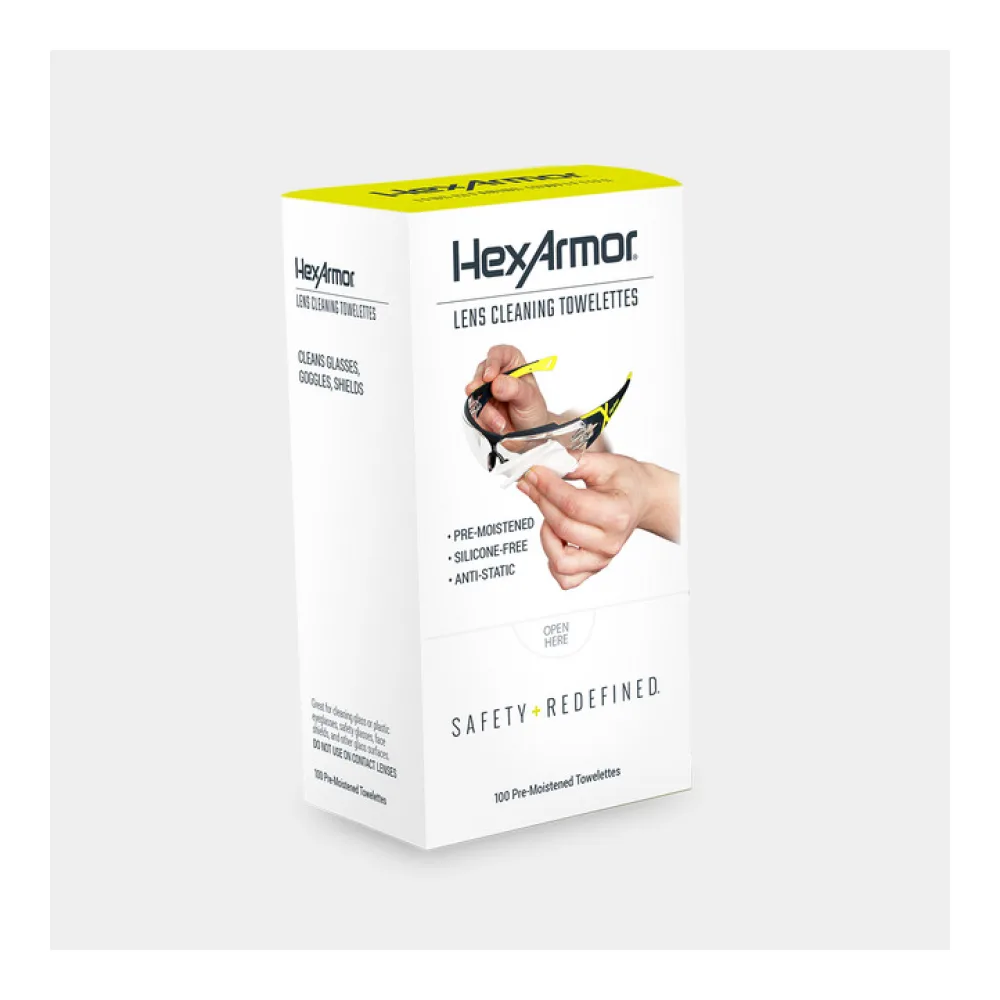 Hexarmor® Lens Cleaning Wipes