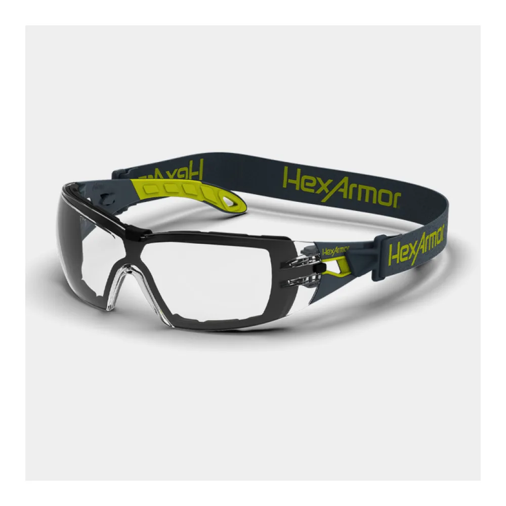 HexArmor MX200G Anti-fog Spoggle Safety Glasses
