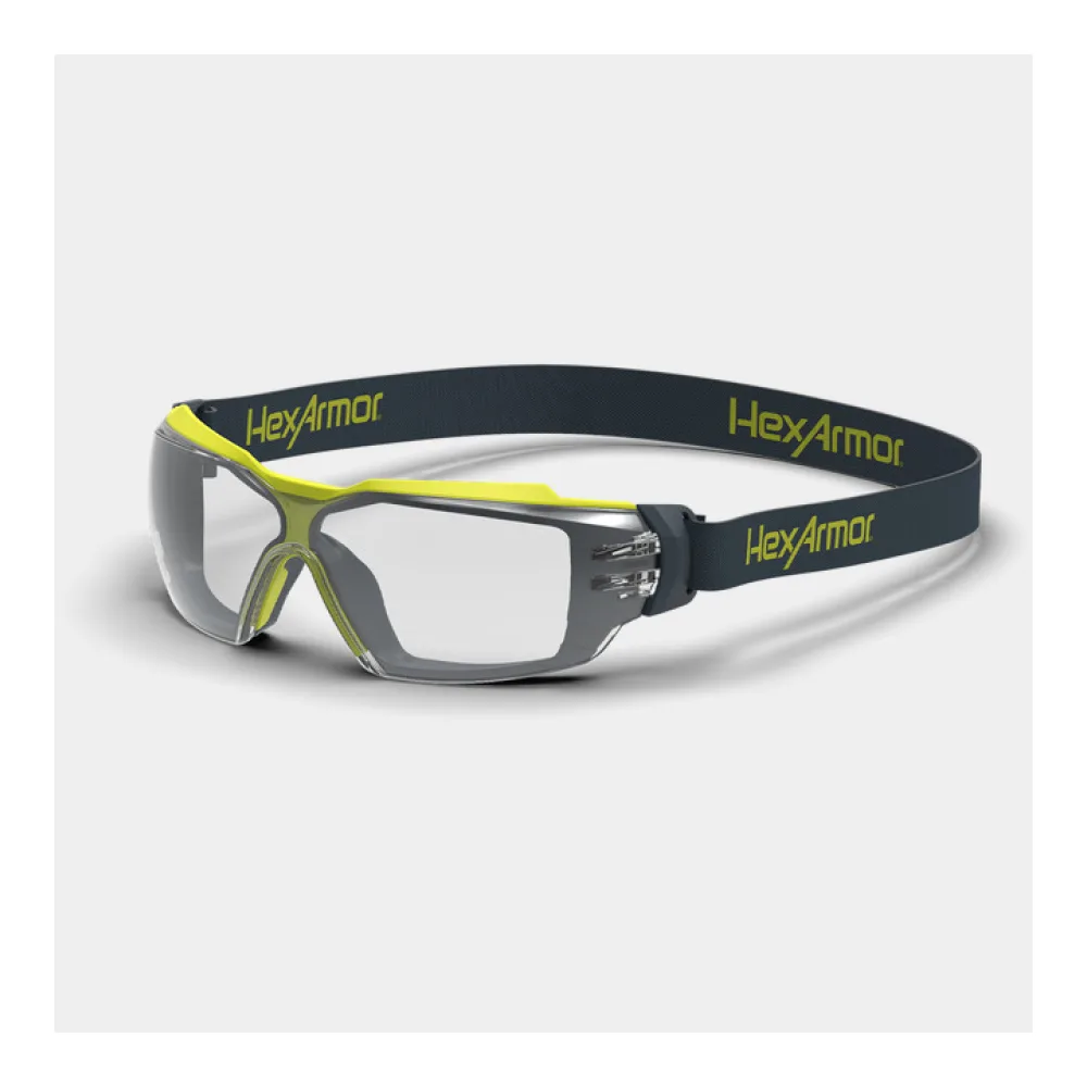 HexArmor MX350 Safety Glasses With Gasket