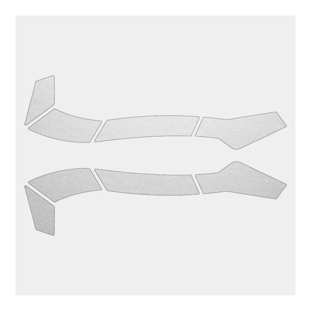 HexArmor Type 2 Silver Reflective Helmet Sticker