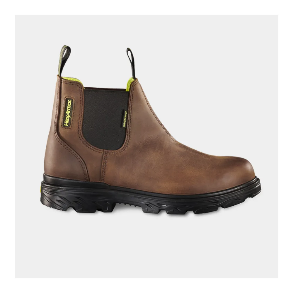 HexArmor Xbuilt Chelsea – Pull-on Waterproof Work Boots – HexArmor