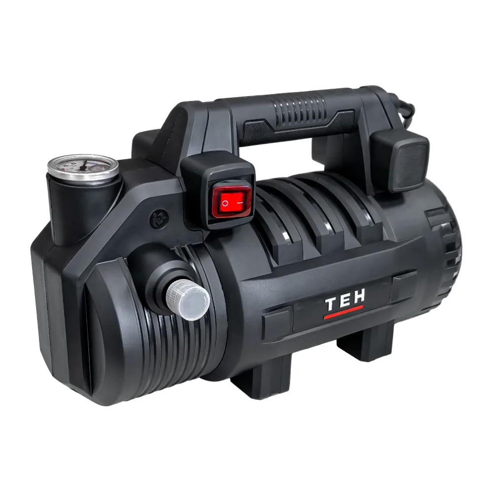 Hidrolavadora 2 en 1 Autocebante 1800W 80BAR Tehtools: Succiona Agua de Balde O Llave
