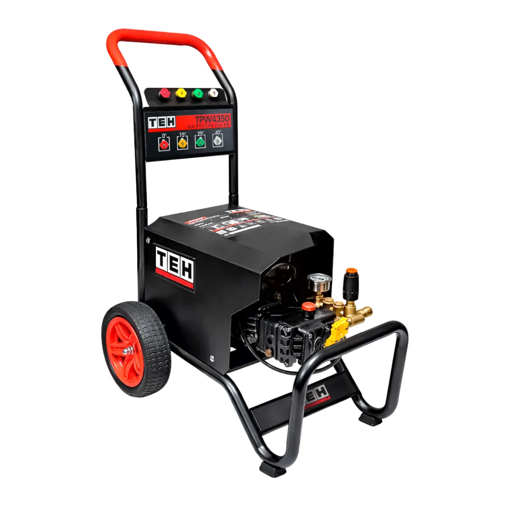 Hidrolavadora Industrial 120BAR 2 en 1 Autocebante 1080L/H 3500W Tehtools