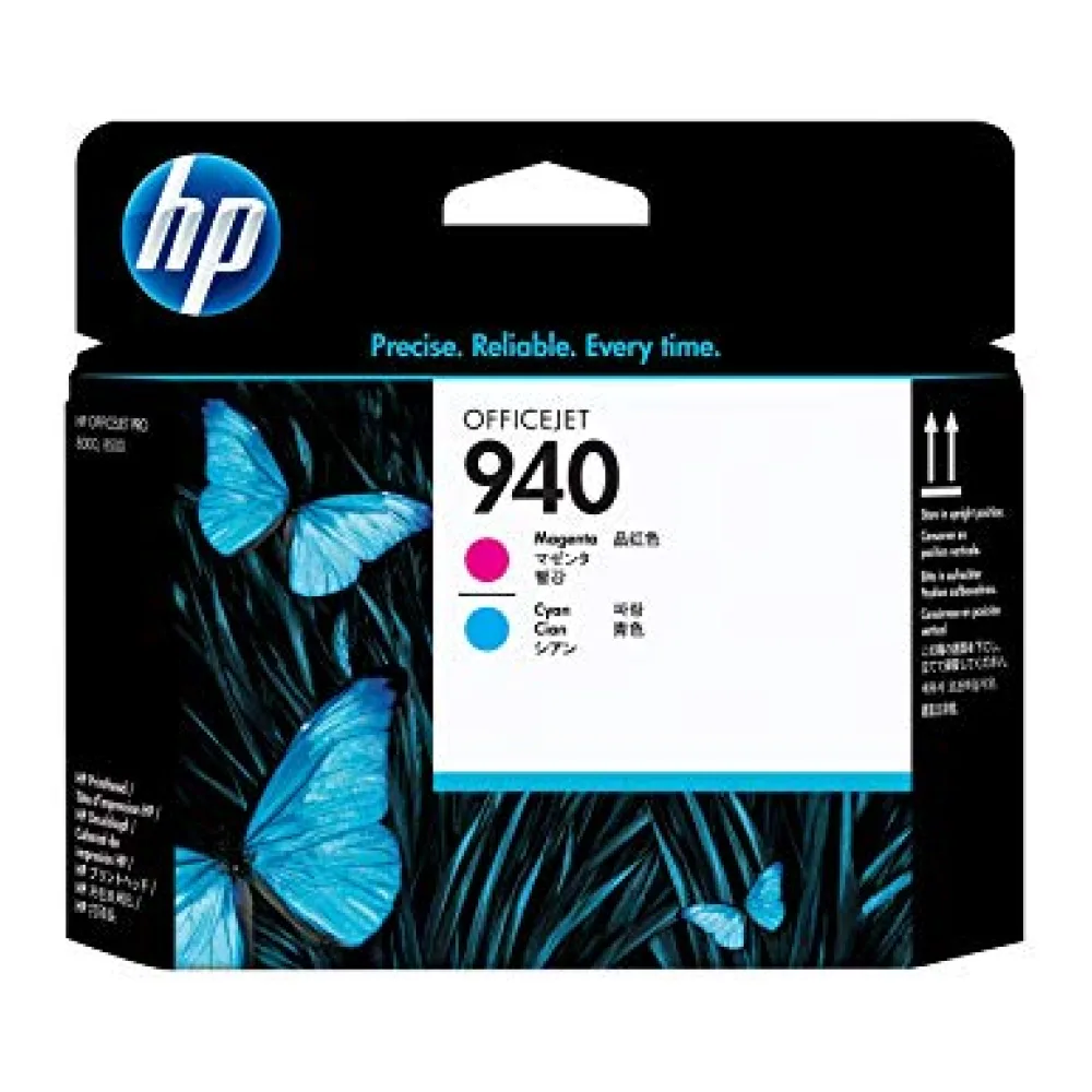 HP Cabezal de Impresión 940 Magenta y Cian C4901A