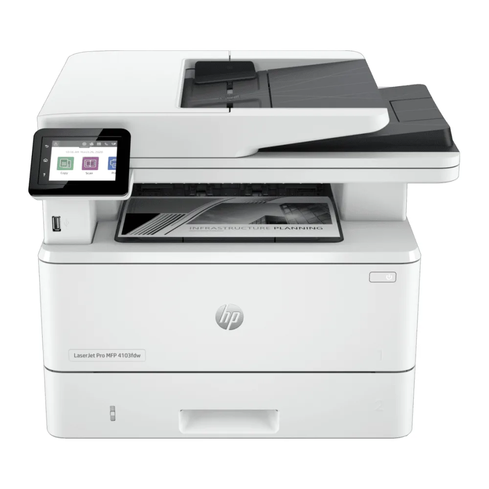 HP Impresora Laserjet Pro Mfp 4103FDW + 2 Toner Adicionales