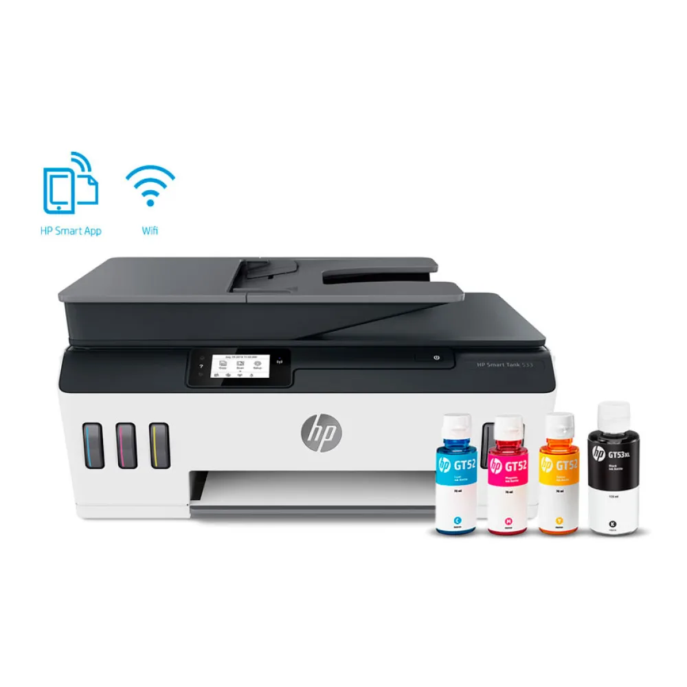 HP Impresora Multifuncional Smart Tank Wireless 533 9KV00A