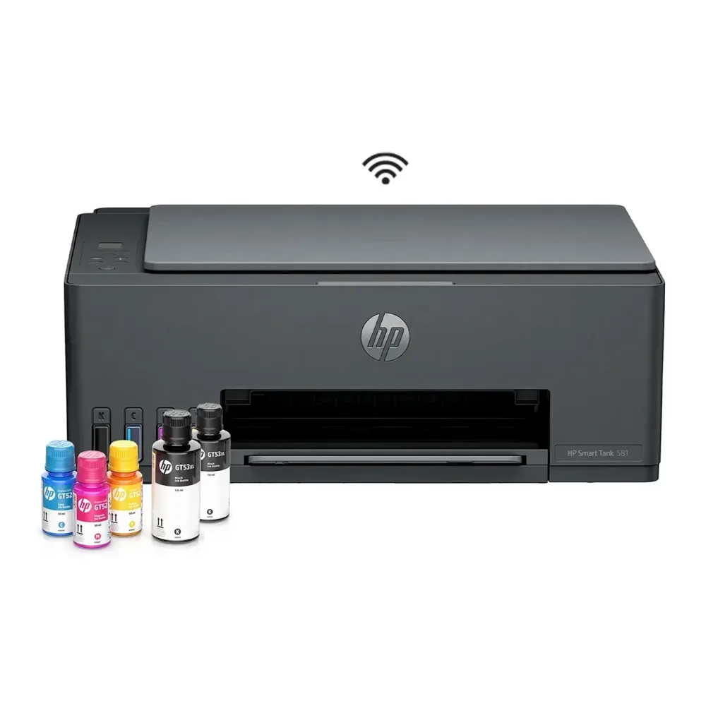 HP Smart Tank 581 | Impresora Multifuncional Wifi Usb