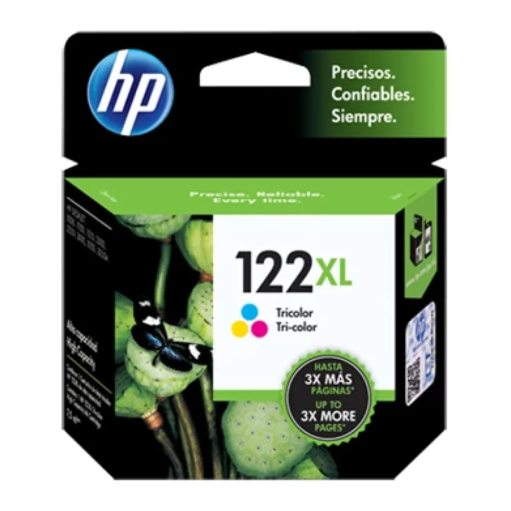 HP Tinta 122XL Tricolor CH564HL
