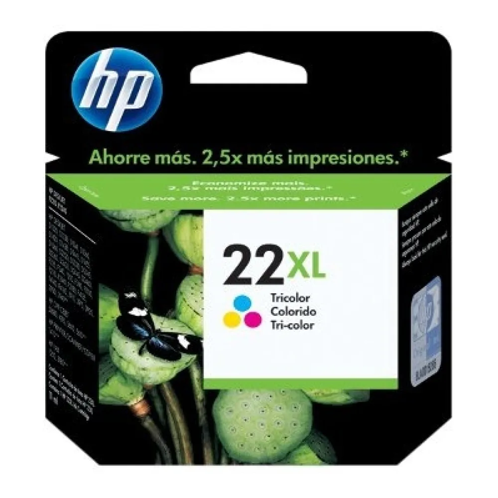 HP Tinta 22XL Tricolor C9352CL