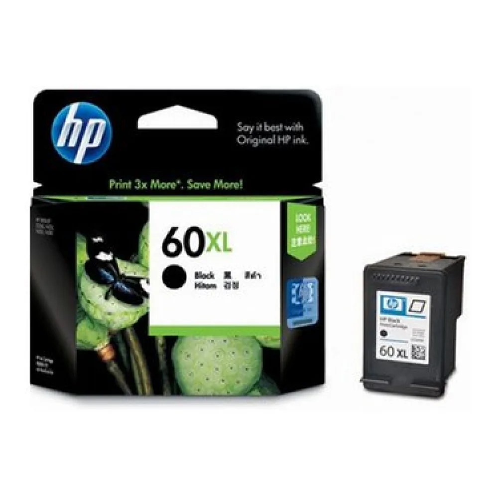 HP Tinta 60XL Negro CC641WL