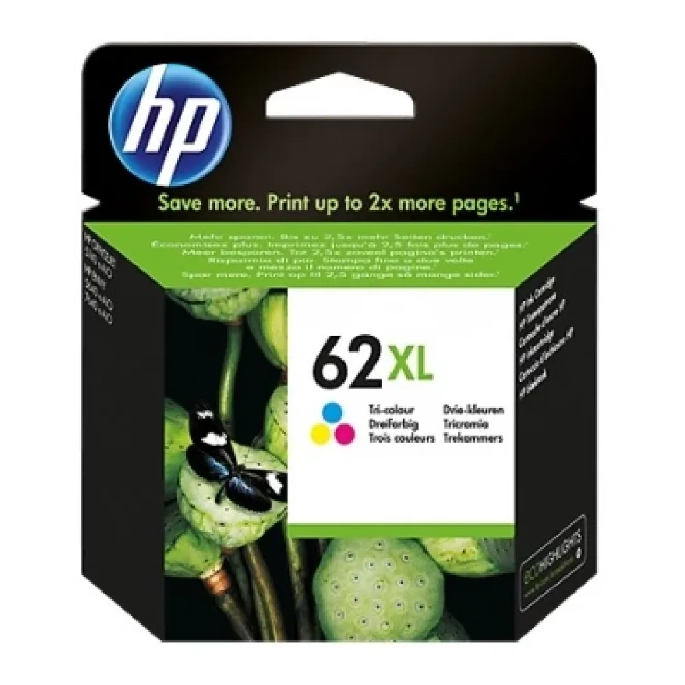 HP Tinta 62XL Tricolor C2P07AL