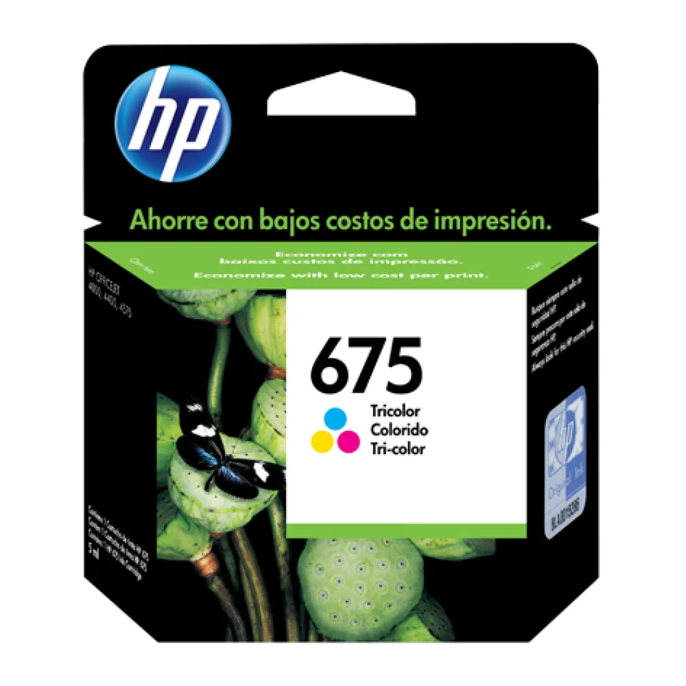 HP Tinta 675 Tricolor CN691AL