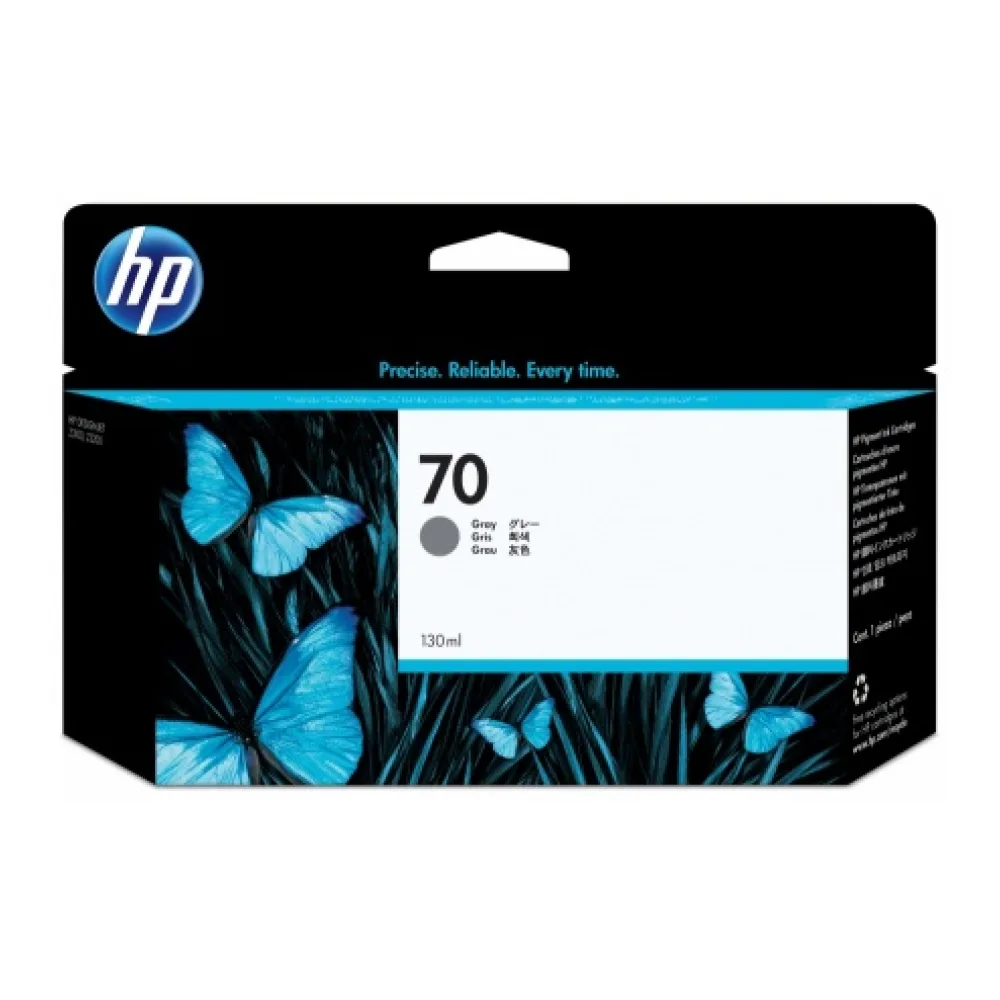 HP Tinta 70 de 130 Ml Gris C9450A