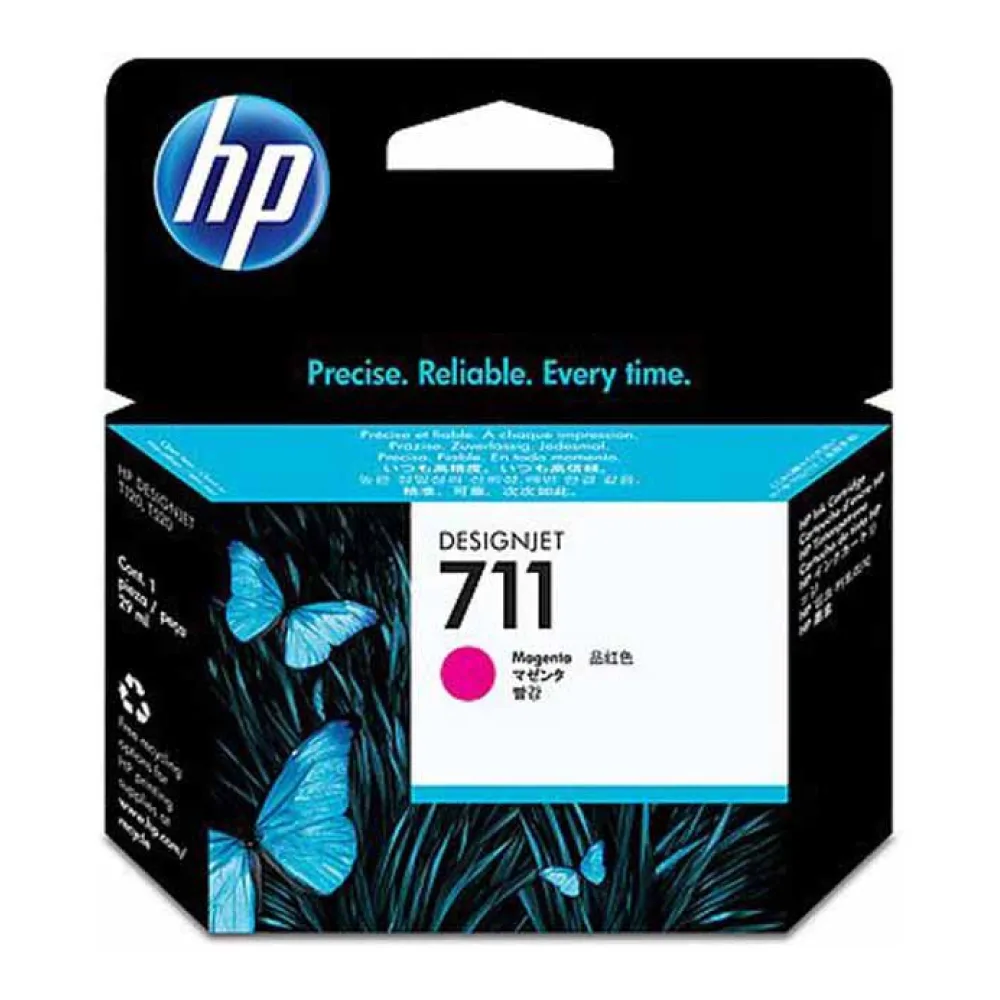 HP Tinta 711 Tripack Magenta CZ135A 3 Cartuchos