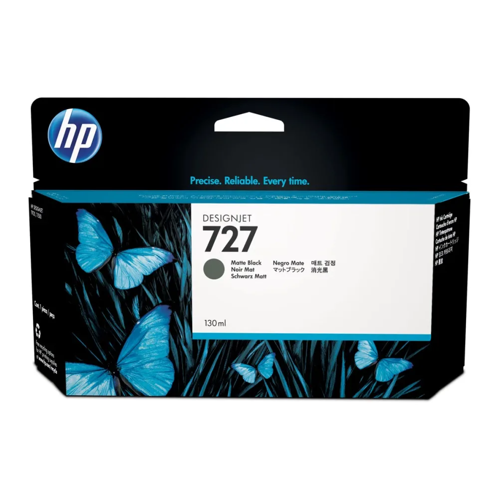 HP Tinta 727 Matte Negro B3P22A