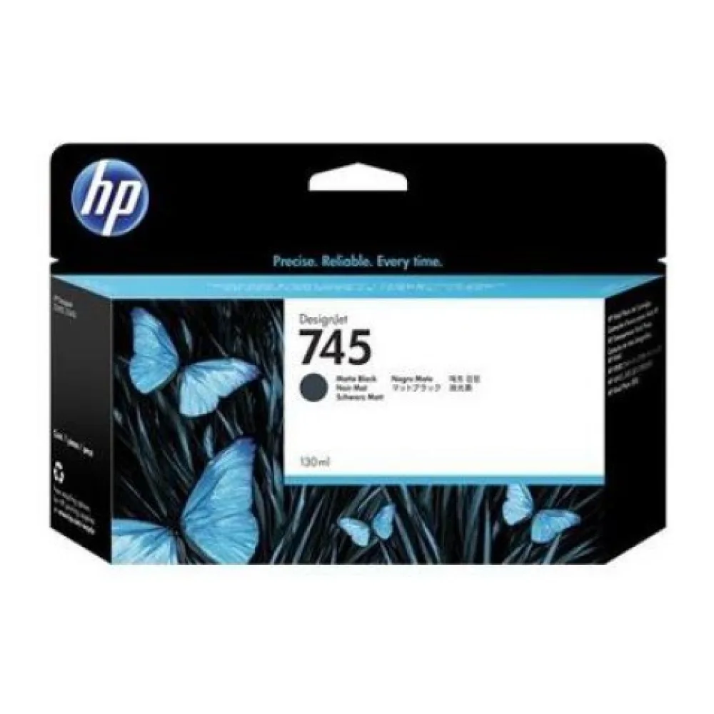 HP Tinta 745 de 130 Ml Negro Mate F9J99A