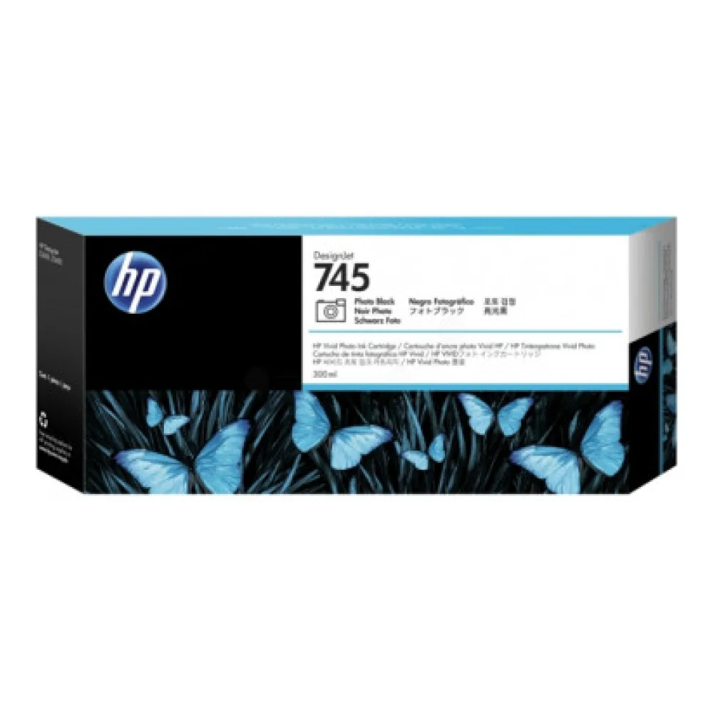 HP Tinta 745 de 300 Ml Fotográfico Negro F9K04A