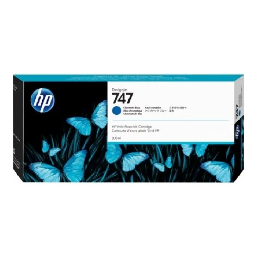 HP Tinta 747 Azul Cromático P2V85A