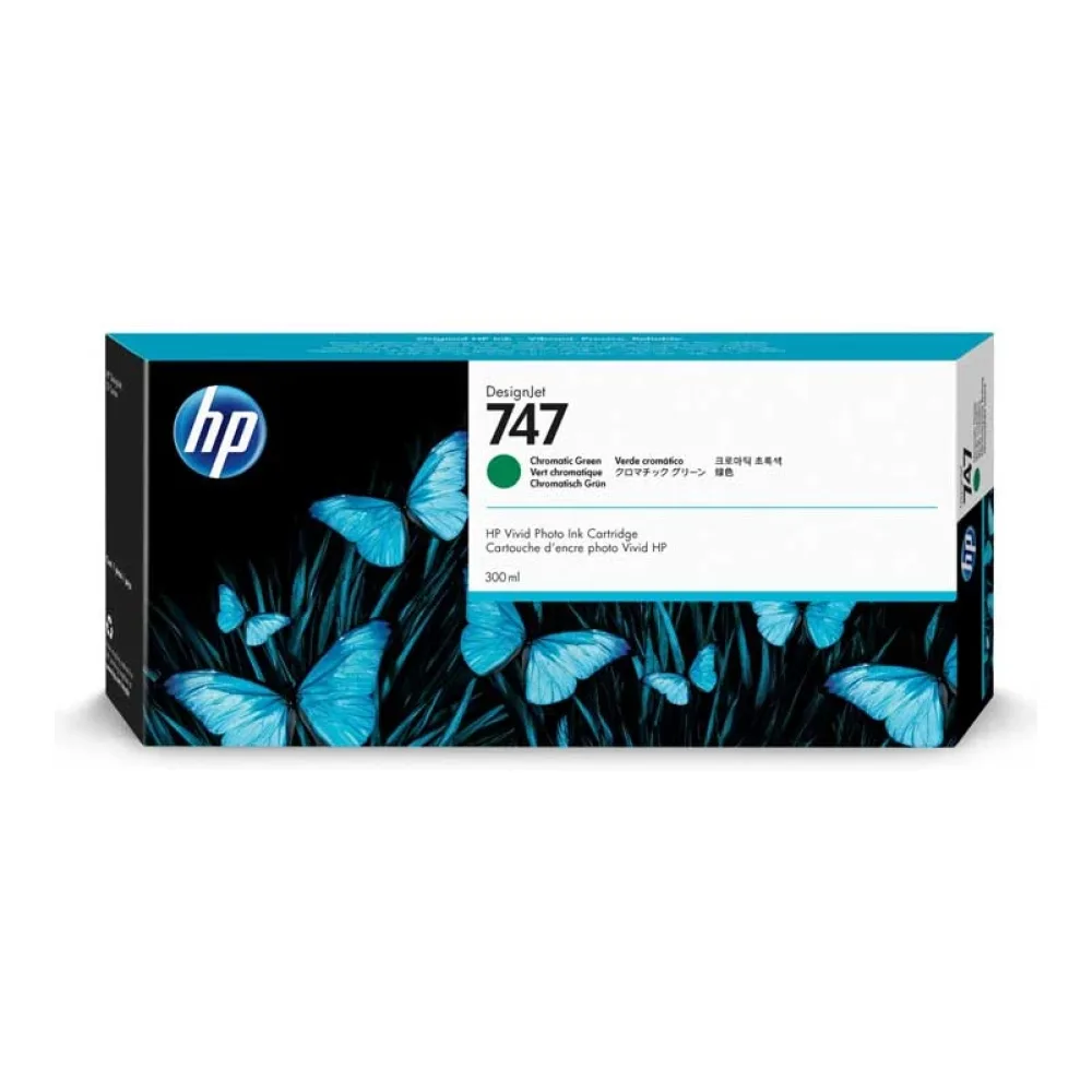 HP Tinta 747 Verde Cromático P2V84A