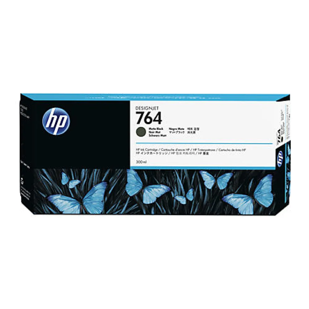 HP Tinta 764 Negro Mate C1Q16A