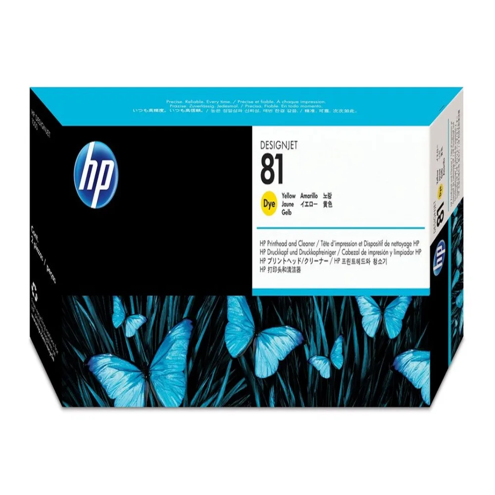 HP Tinta 81 Amarilla C4953A