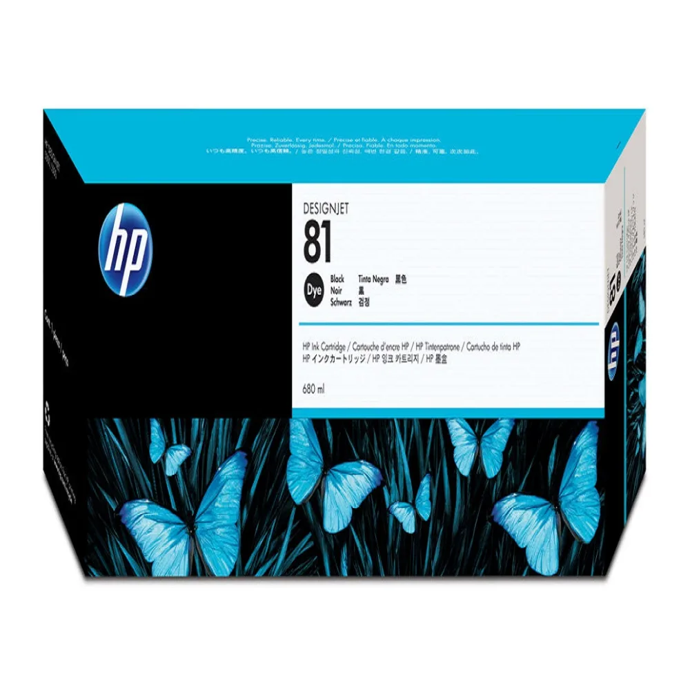 HP Tinta 81 Negra 680 Ml C4930A