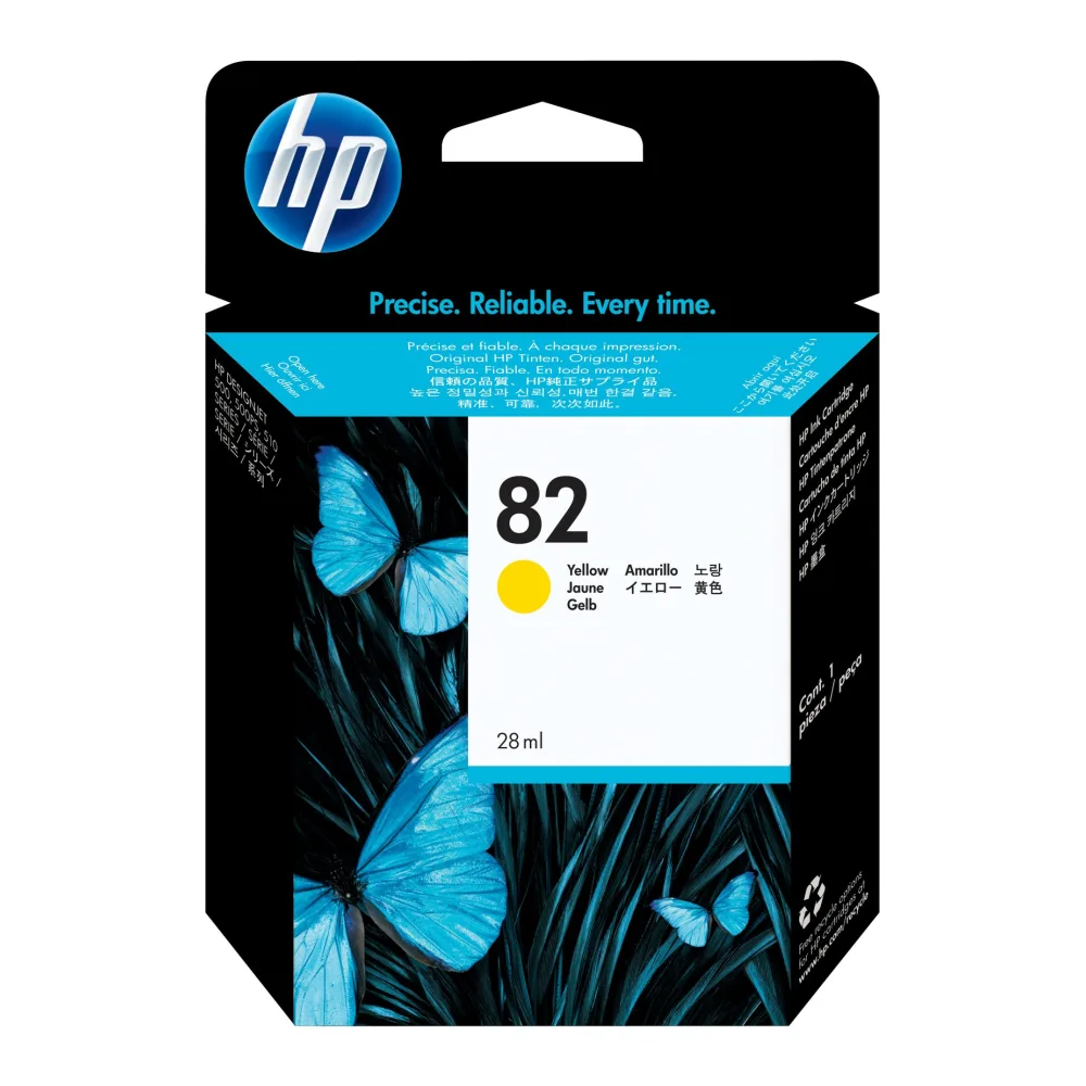 HP Tinta 82 Amarilla CH568A